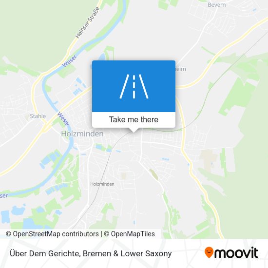 Über Dem Gerichte map