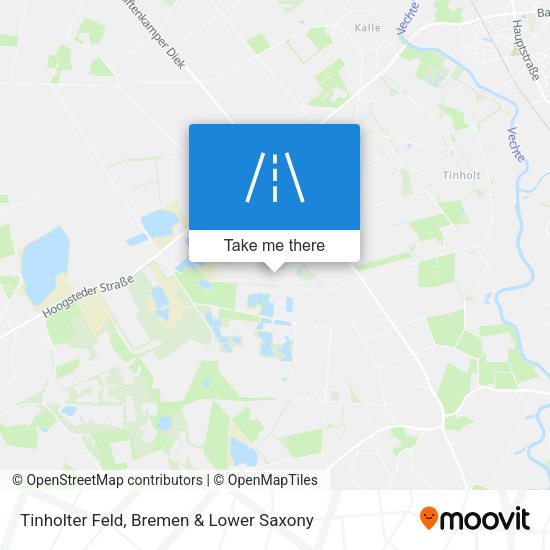 Tinholter Feld map