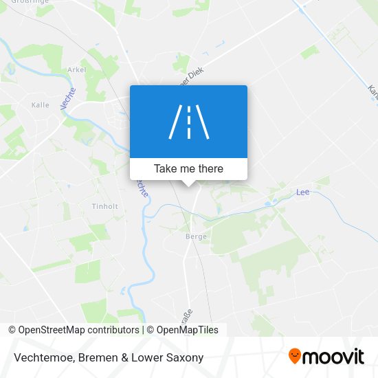 Vechtemoe map