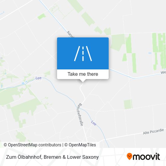 Zum Ölbahnhof map