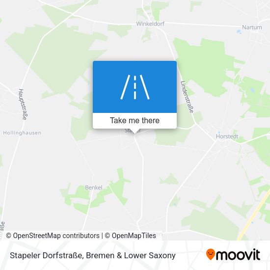 Stapeler Dorfstraße map