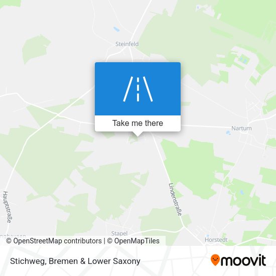 Stichweg map