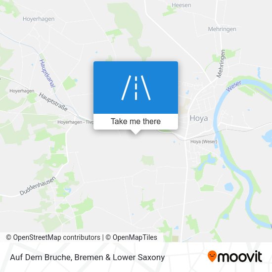 Auf Dem Bruche map