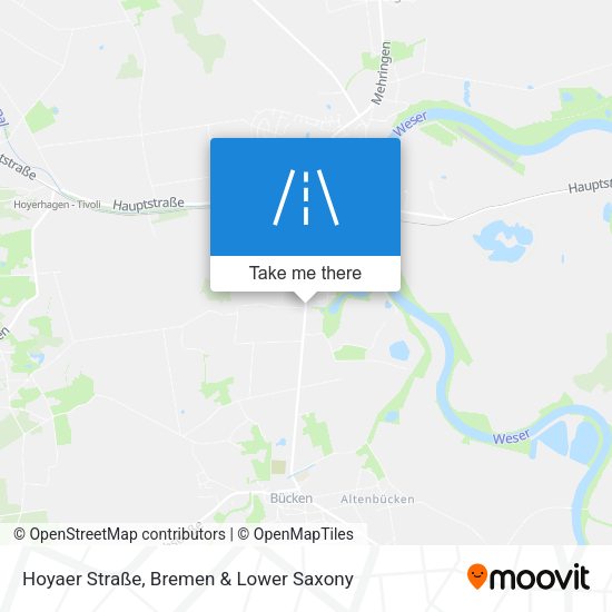 Hoyaer Straße map