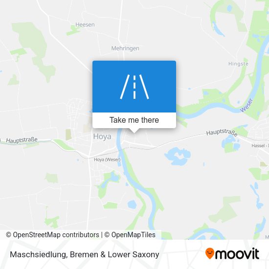 Maschsiedlung map