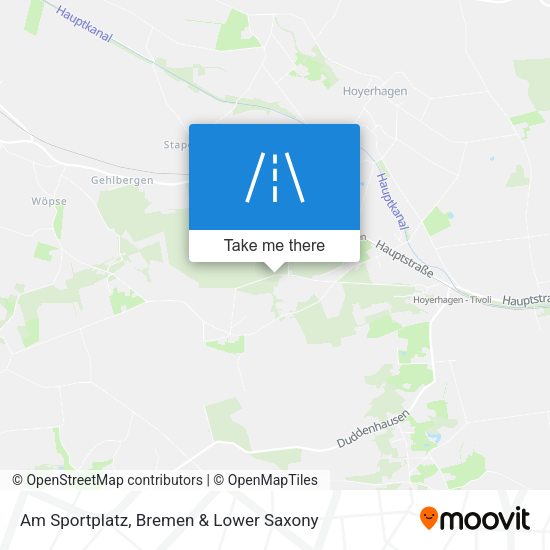 Am Sportplatz map