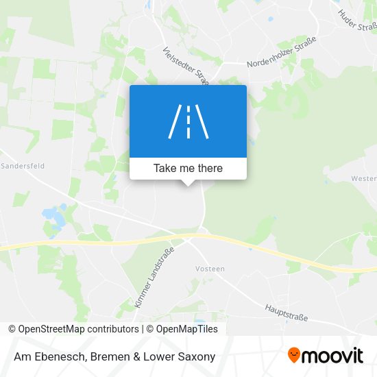 Am Ebenesch map