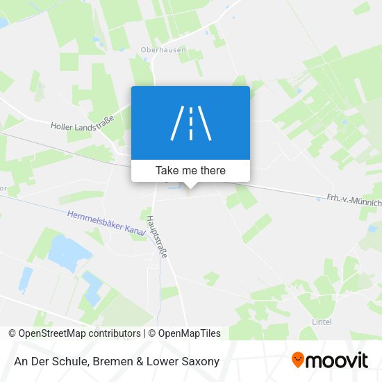 An Der Schule map