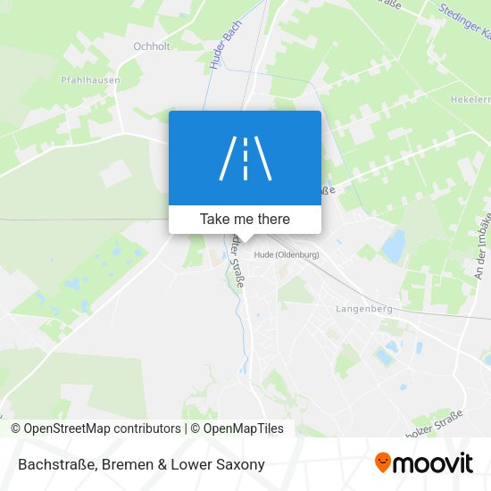 Bachstraße map