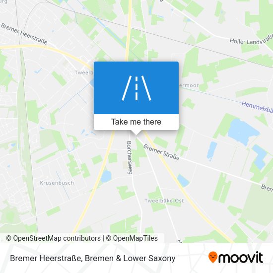 Bremer Heerstraße map
