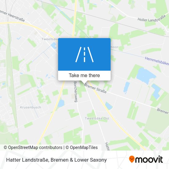 Hatter Landstraße map