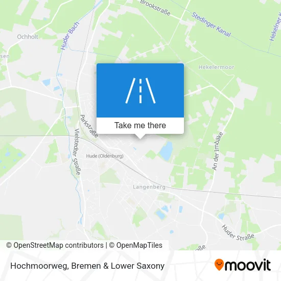 Карта Hochmoorweg
