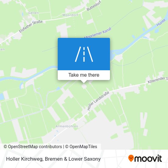 Holler Kirchweg map