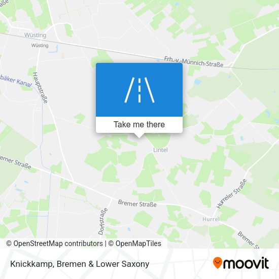 Knickkamp map