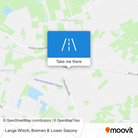 Lange Wisch map