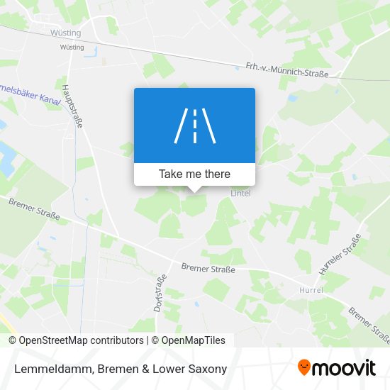 Lemmeldamm map