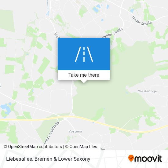 Liebesallee map