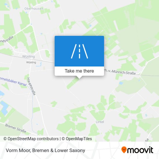 Vorm Moor map