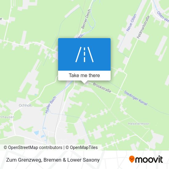 Zum Grenzweg map
