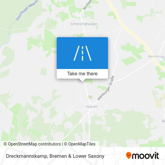 Dreckmannskamp map