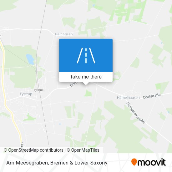 Am Meesegraben map