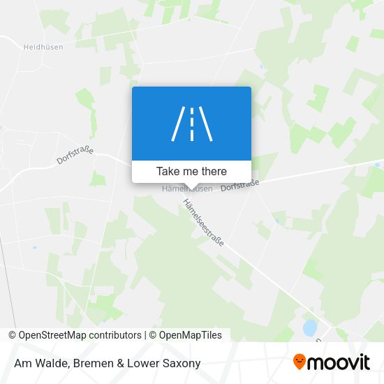 Am Walde map