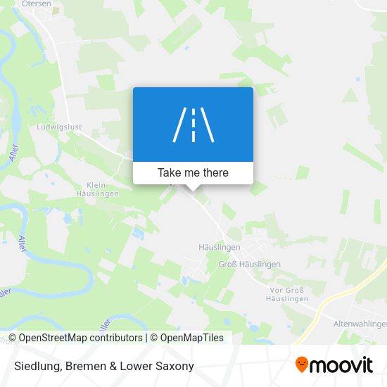 Siedlung map