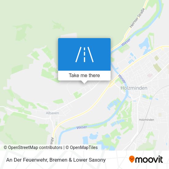 An Der Feuerwehr map