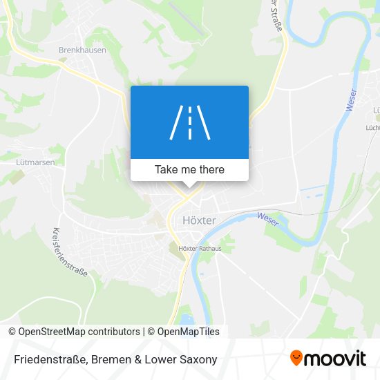 Friedenstraße map