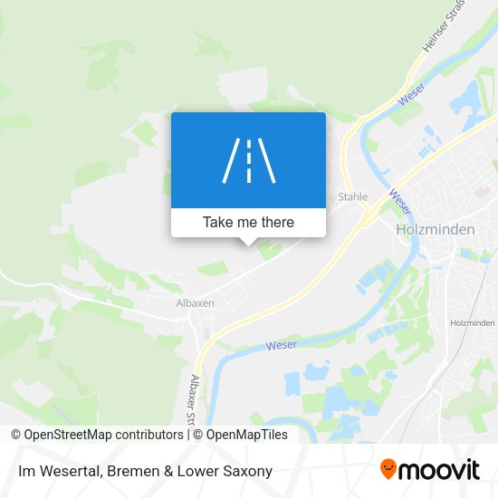 Im Wesertal map