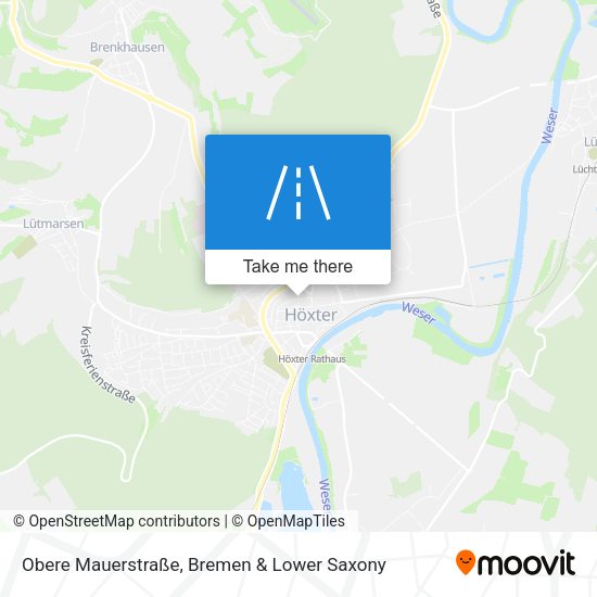 Obere Mauerstraße map