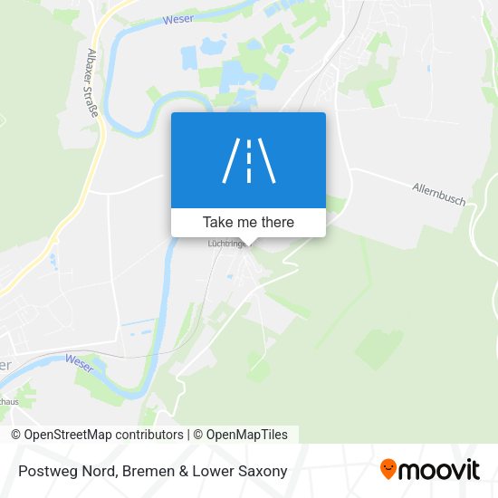 Postweg Nord map