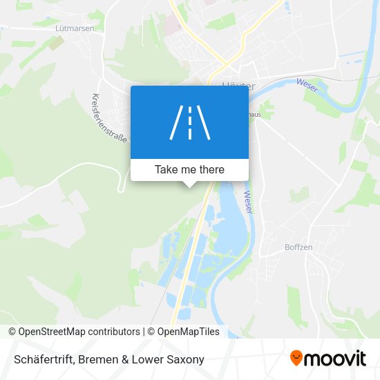 Schäfertrift map