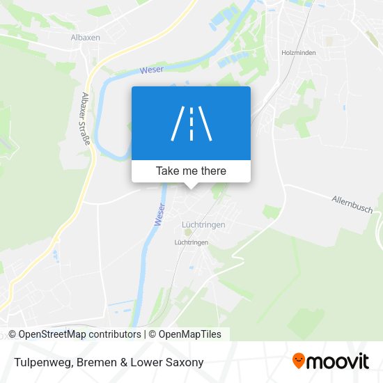 Tulpenweg map
