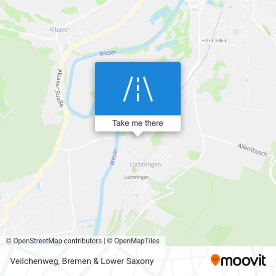 Veilchenweg map