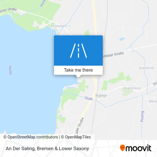 An Der Saling map