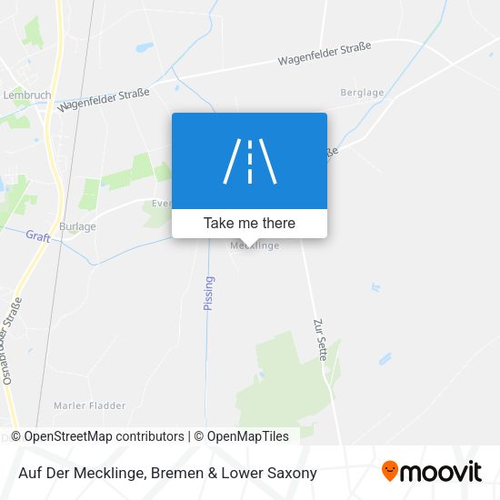 Auf Der Mecklinge map