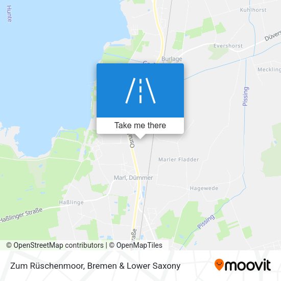 Zum Rüschenmoor map