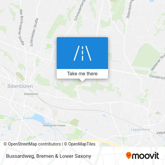 Bussardweg map