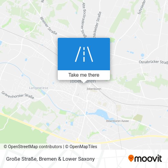 Große Straße map