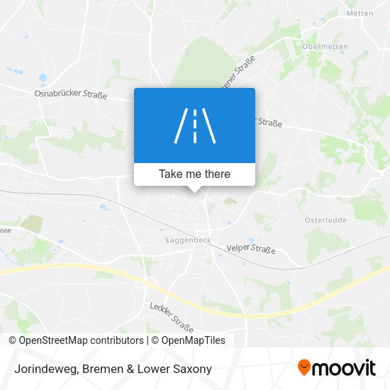 Jorindeweg map