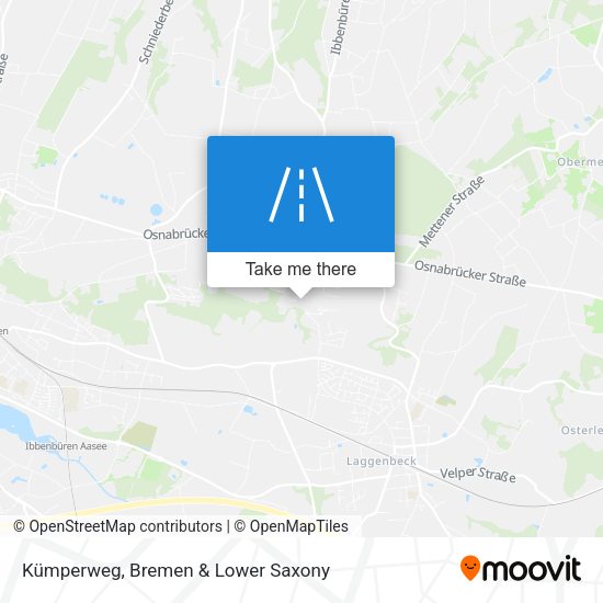 Kümperweg map