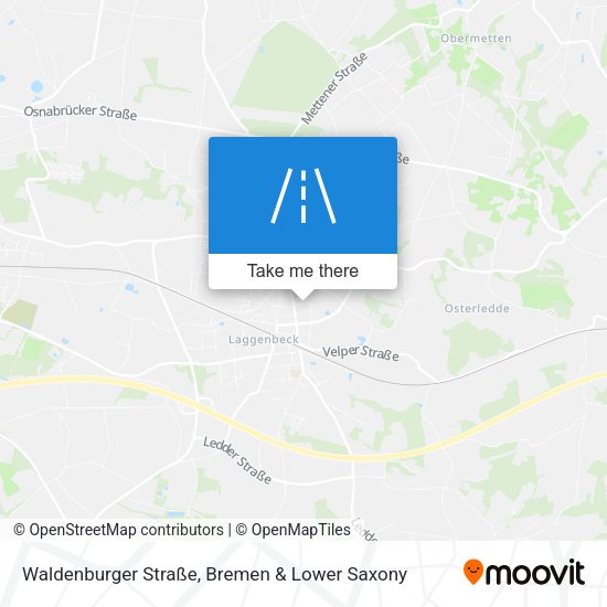 Waldenburger Straße map