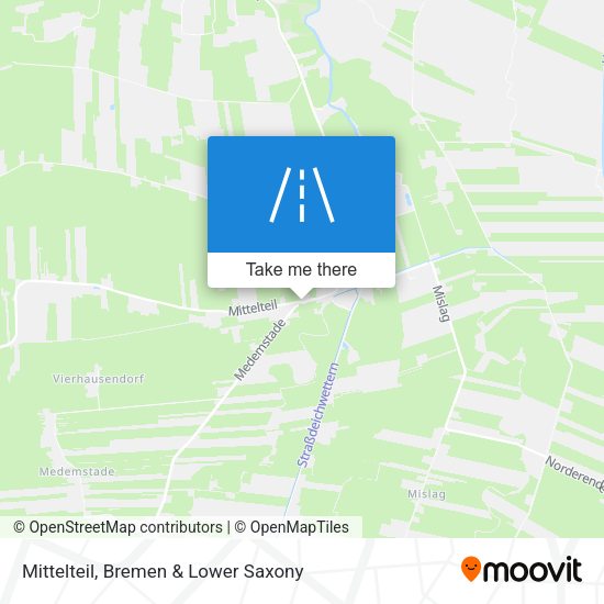 Mittelteil map