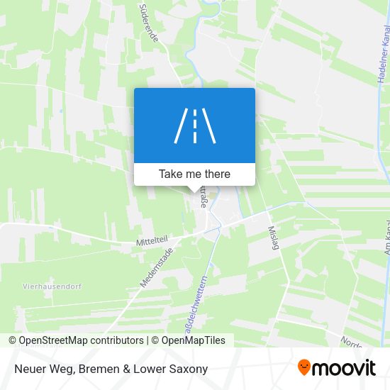 Neuer Weg map