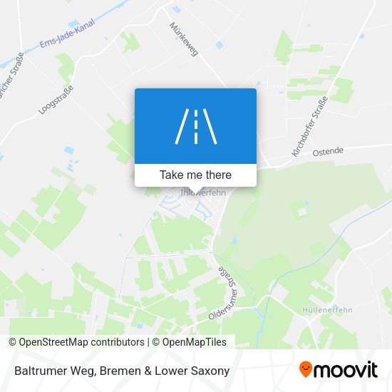 Baltrumer Weg map