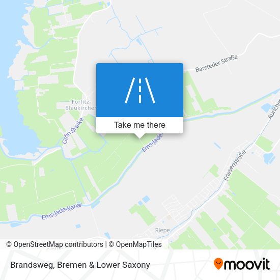 Brandsweg map