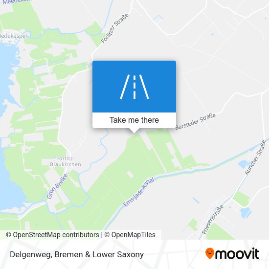 Delgenweg map