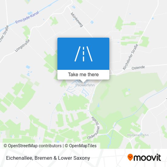 Eichenallee map