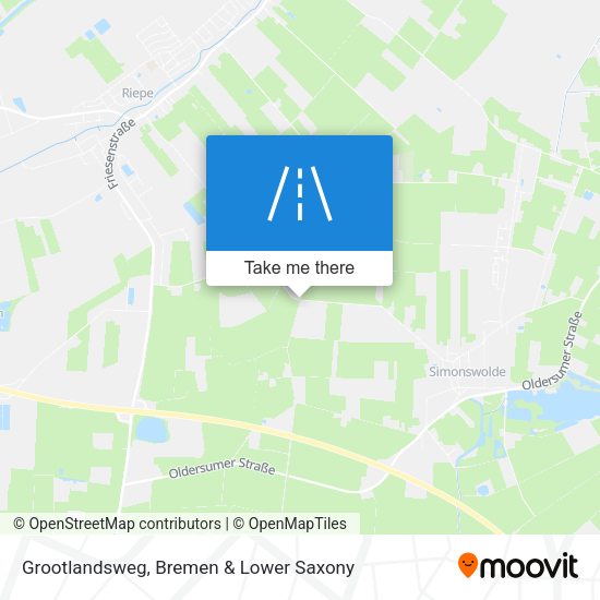 Grootlandsweg map